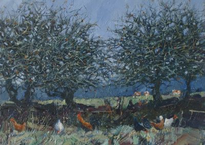 Blackthorn and Chickens
